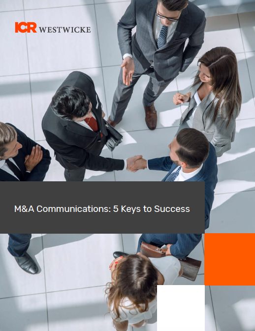 M&A Communications: 5 Keys to Success eBook